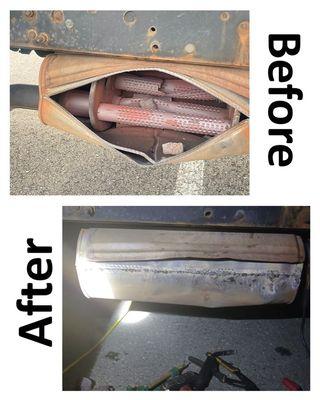 Exhaust repair