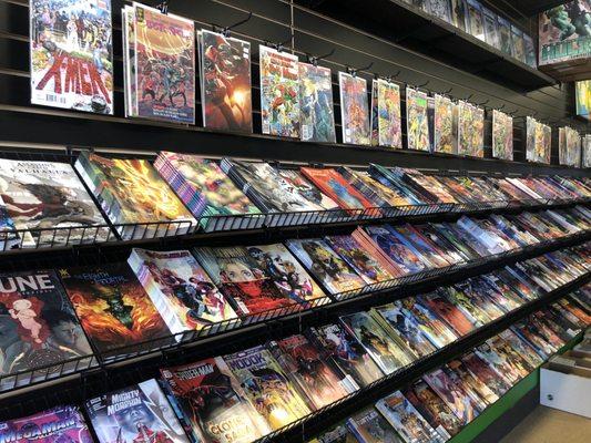 Well laid out comic books!