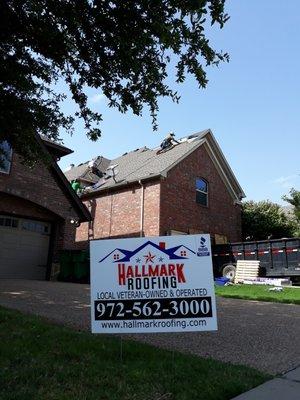 New roof in Mckinney