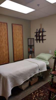 Private treatment rooms