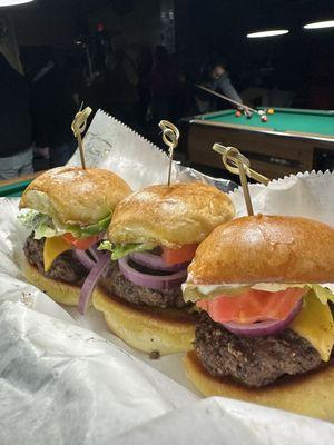 Cheeseburger sliders