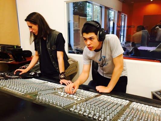 Learning the art of audio engineering and production!