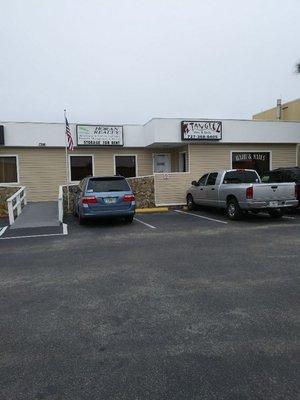 Street view of the building we are in.