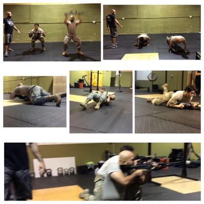 Special Tactical Training class for military and police officers