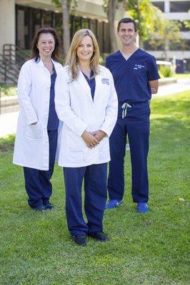 Dr. Don, Dr. Whitaker and Dr. Middlebrooks (left to right)