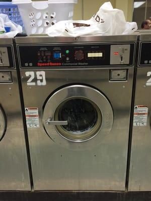 Washing machine in action!