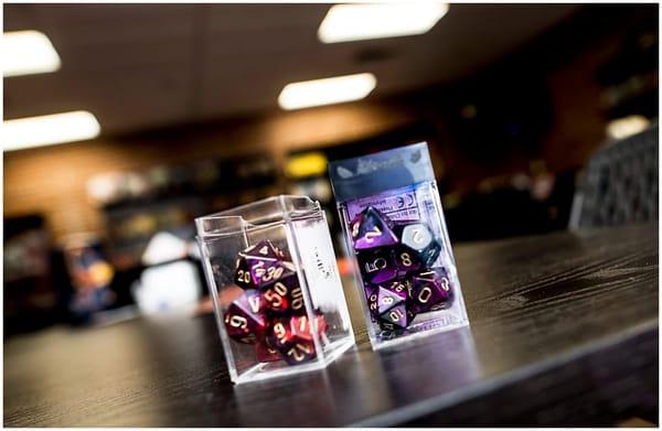 Dice!  We have tons of them :)