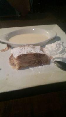 Apple strudel is to die for!!