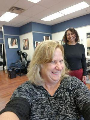 Holiday Hair Carlisle Nobel. Brianna and others make a positive difference in my day! Color Cut style, exceeds my expectations!