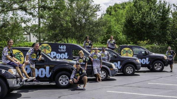 Our staff are uniformed and our trucks are branded.