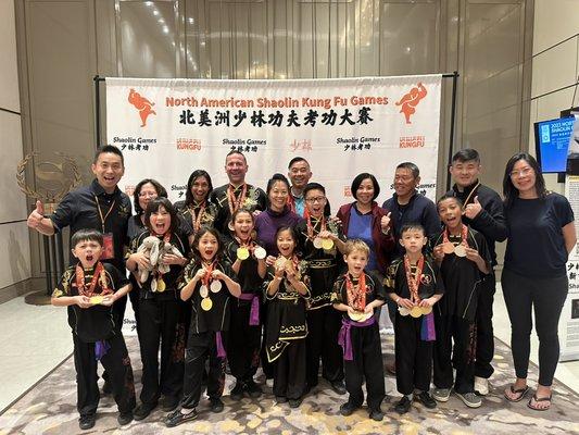 Kungfu tournament in LA