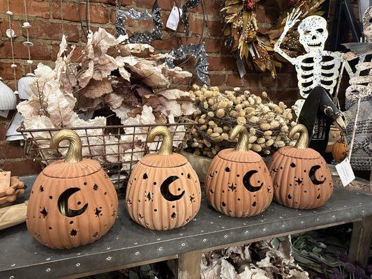 Halloween and fall decor.