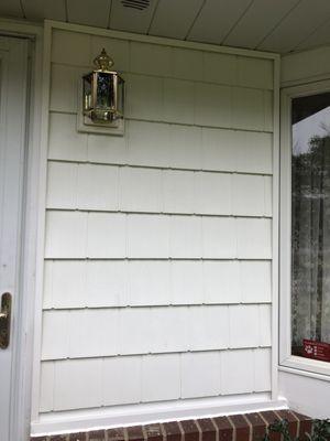 Sample of siding