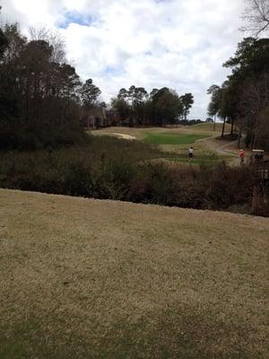 Uphill par 3 on #12