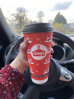 Loving the holiday cups and gingerbread coffee!