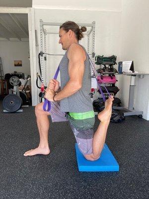 Guy Brown Quad and Psoas Stretch