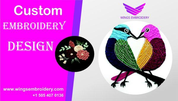 Custom Embroidery Digitizing