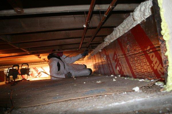 Insulated Crawlspace