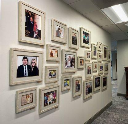 gallery wall framing