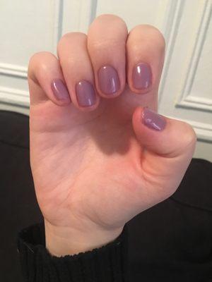 Gel manicure