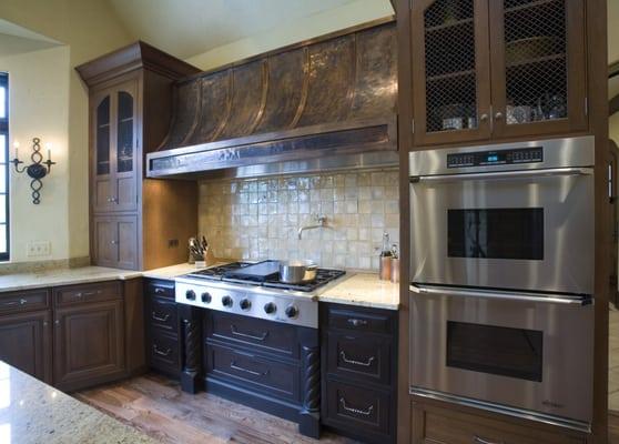 Traditional Kitchen with a Rustic Twist by Cheryl D & Company