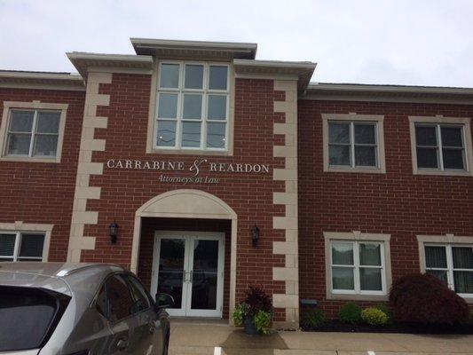 Front view of Mentor Office Building.  7447 Center St.