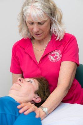 Treatment of neck pain and stiffness