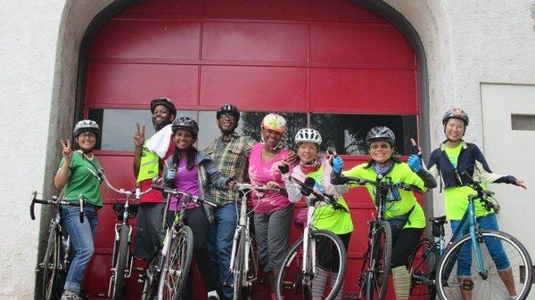 Bike safety class in Long Beach