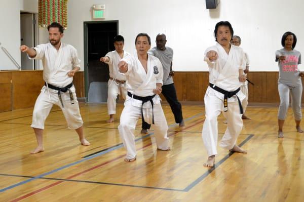 Pasadena Shotokan Karate (First Practice)