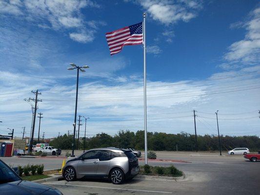 Flag at DreamWash