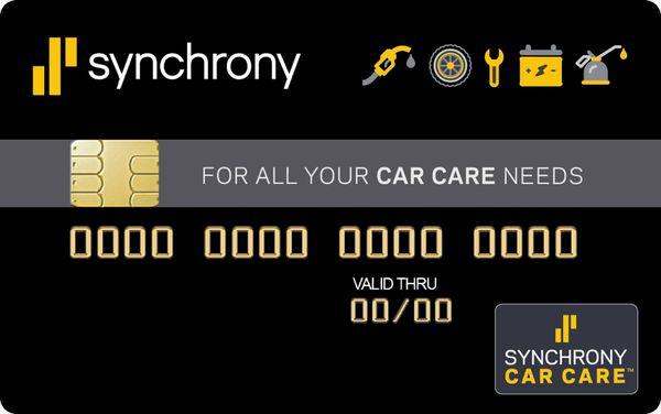 We got Synchrony Financing