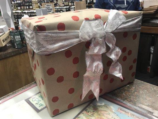 The advent wine box of mystery!