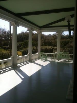 Front Porch in the afternoon