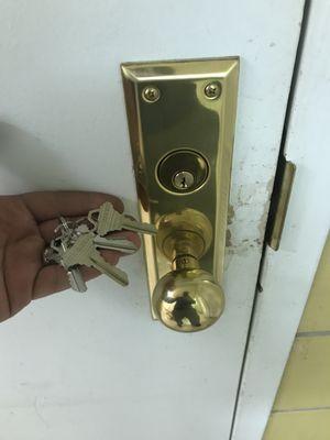 mortise lock set install  5 key extra