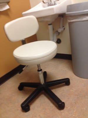 The doctors chair