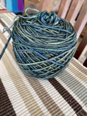 Yummy squishy yarn.