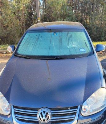 This company showed so much neglect and disregard for the vehicle that on warm enough days it would rain inside the vehicle.