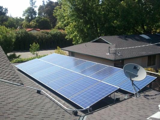 Kammerer solar installation by HelioPower in Pleasant Hills, CA