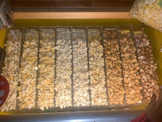 Varieties of Popcorn