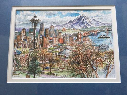 View from Kerry Park print