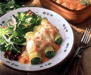 Spinach Canelloni a top dish for under $9