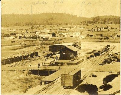 Vintage picture of the original Monterey Salinas Railroad!