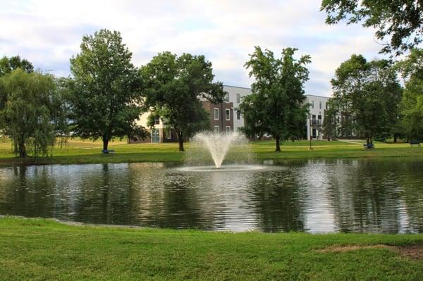 An angle of campus