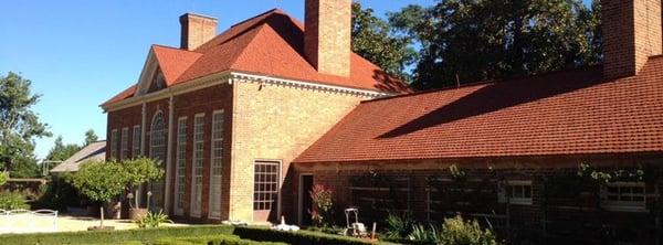 Restored the roof at George Washington Estate in Mt. Vernon VA