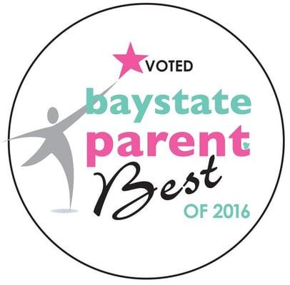 Cormier's Self Defense Academy was named Best Martial Arts Studio award in baystateparent Magazine's 2016 Best of baystateparent Awards.