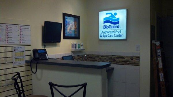 BioGuard Water Testing & Analysis Lab featuring ALES Pro... always FREE testing & analysis for our customers!