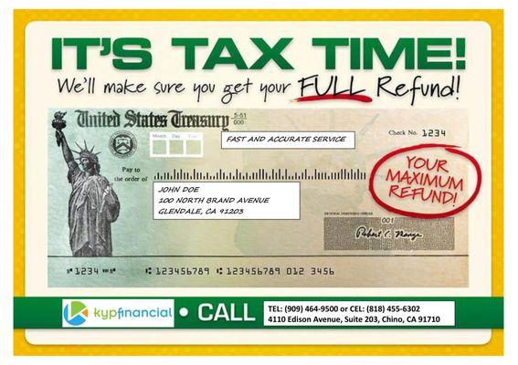 It's tax time at KYP Financial