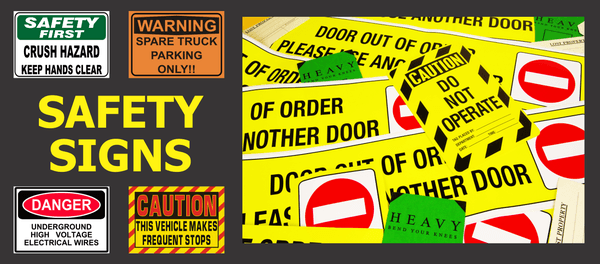 PLASTIC SIGNS * DECALS * MAGNETS for BUSINESS & INDUSTRY