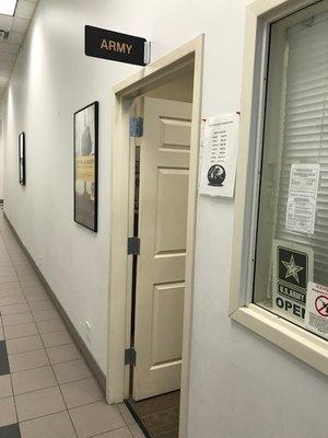 Door to office