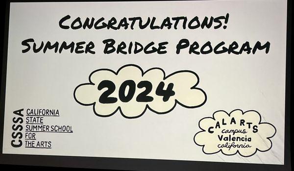 Congrats CSSSA Summer Bridge Program 2024!